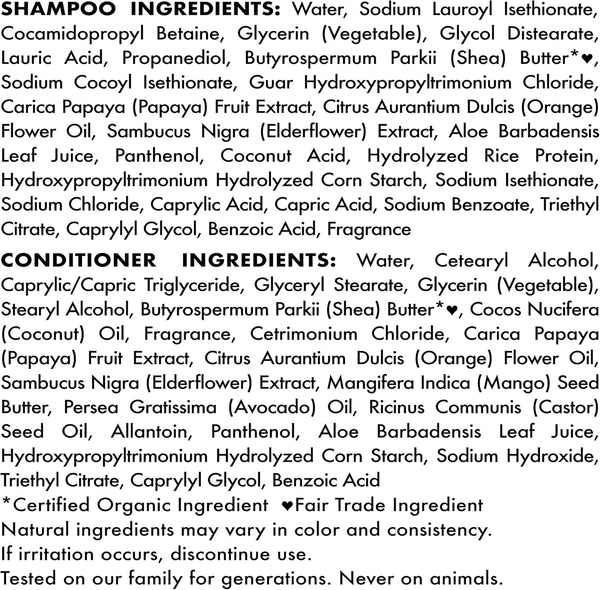 Shea Moisture Papaya & Neroli All-Day Frizz Control Shampoo — 13 oz
