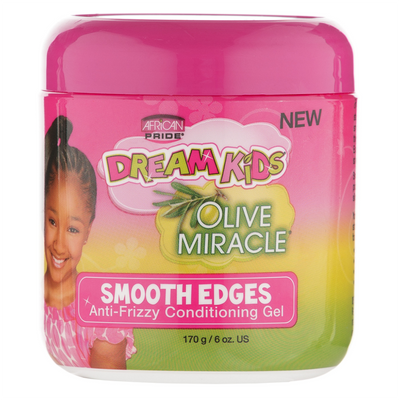 African Pride Dream Kids Smooth Edges Anti-Fizzy Conditioning Gel — 6 oz
