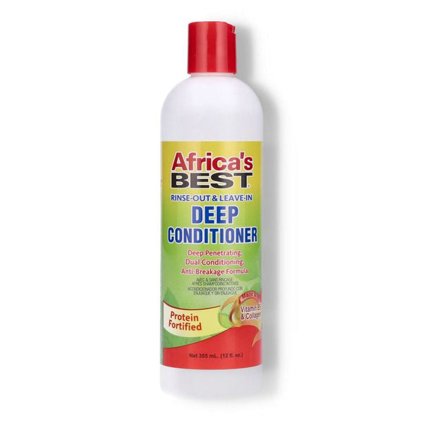 Africa's Best Rinse-Out And Leave-In Deep Conditioner — 12 oz
