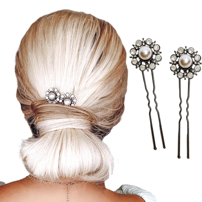 PONY-O Bun Pinz Decorative Hair Pins — Pack of 2