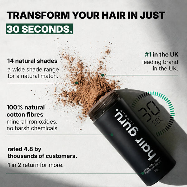Hair Guru London Natural Cotton Fibres | 28g