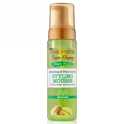 Creme of Nature Pure Honey Hair Food Styling Mousse — 7 oz