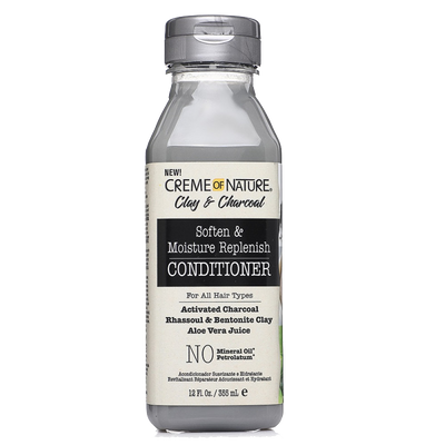 Creme of Nature Clay & Charcoal Conditioner — 12 oz