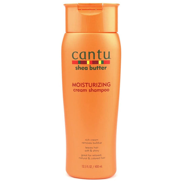 Cantu Shea Butter Moisturizing Cream Shampoo Deeply Hydrates & Cleanses — 400 ml