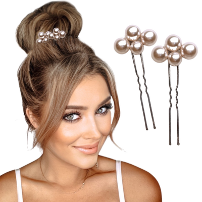 PONY-O Bun Pinz Decorative Hair Pins — Pack of 2