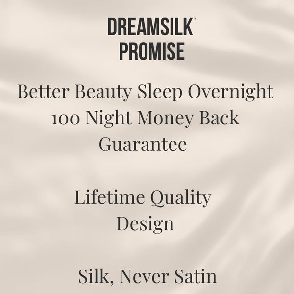 DREAMSILK Pink Silk Scrunchie — Regular