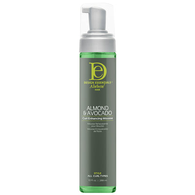 Design Essentials Almond & Avocado Curl Enhancing Mousse — 10 oz