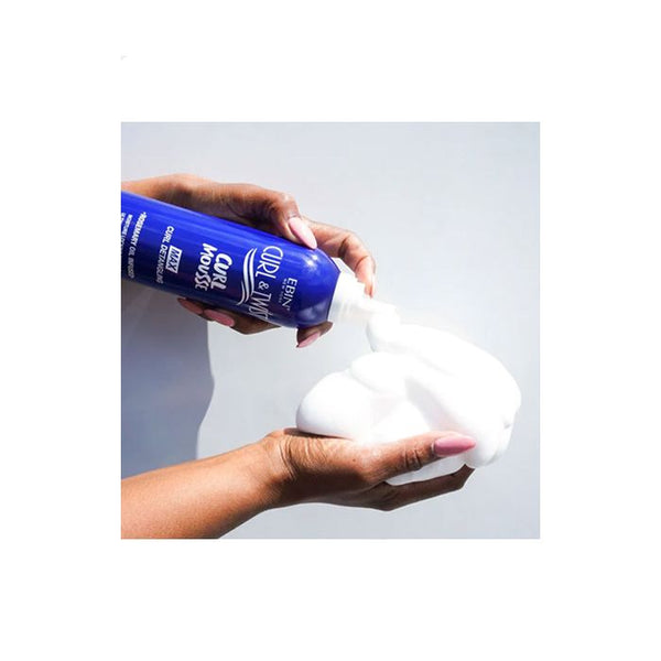 Ebin - Curl & Twist Curl Mousse Max Curl Detangling Rosemary Oil Infused