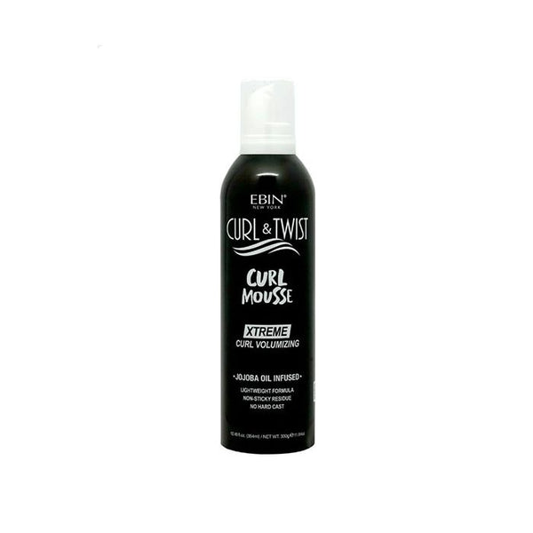 Ebin - Curl & Twist Curl Mousse Xtreme Curl Volumizing Jojoba Oil Infused