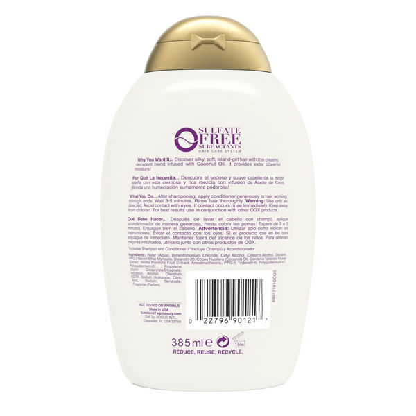 OGX Coconut Miracle Oil Conditioner — 13 oz