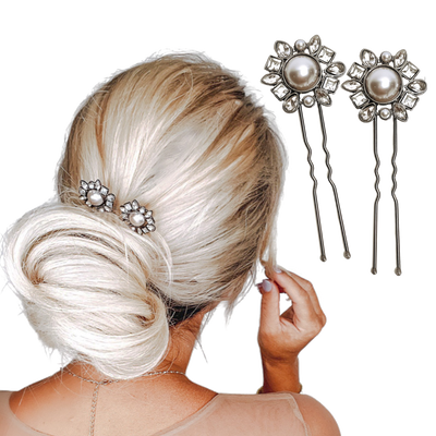 PONY-O Bun Pinz Decorative Hair Pins — Pack of 2