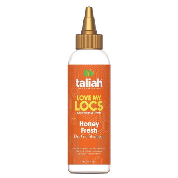 Taliah Waajid Love My Locs Honey Fresh Dry Gel Shampoo: Refreshing Cleansing for Locs — 4 oz