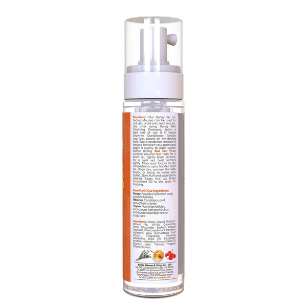 Taliah Waajid Love My Locs Honey Set Loc Setting Mousse Defines & Hydrates Locs — 8 oz