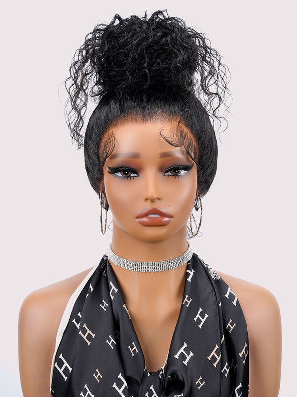Chic Luxe Hair Glueless Invisi-Drawstring Flexible Fit 360 Lace Frontal Water Wave Wig