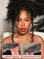 Chic Luxe Hair Glueless Invisi-Drawstring Flexible Fit 360 Lace Frontal Water Wave Wig