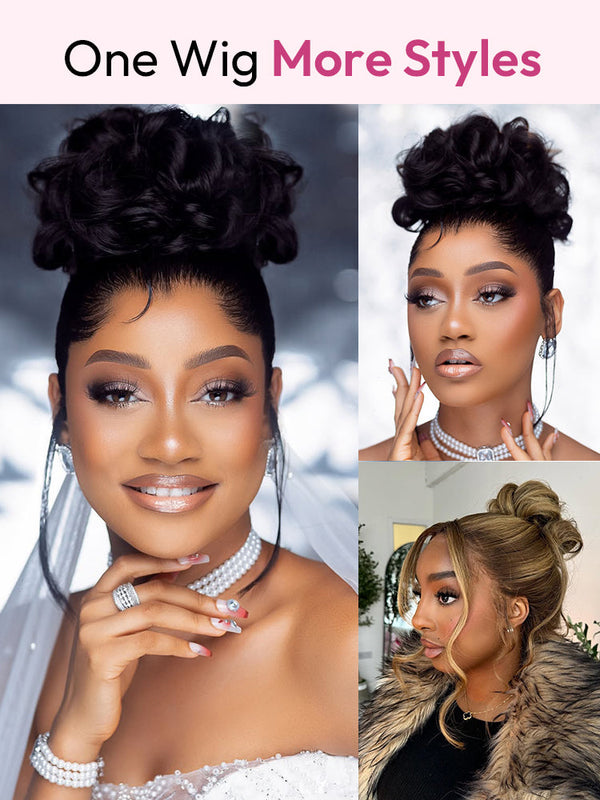 Chic Luxe Hair Body Wave Invisi Drawstring Snug Fit 360 Lace Wig — Pre-Max Throw On&Go
