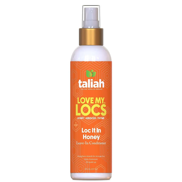 Taliah Waajid Love My Locs Loc It In Honey Leave-In Conditioner Hydrating & Frizz-Control for Locs & Natural Hair — 8 oz