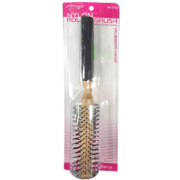 Magic Collection Nylon Roller Brush — Rubber Handle (No.7728)