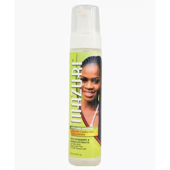 Mazuri Styling Mousse Define & Nourish — 251 ml