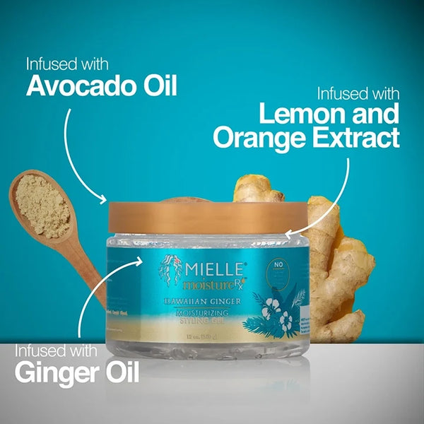 Mielle Hawaiian Ginger Styling Gel — 12 oz