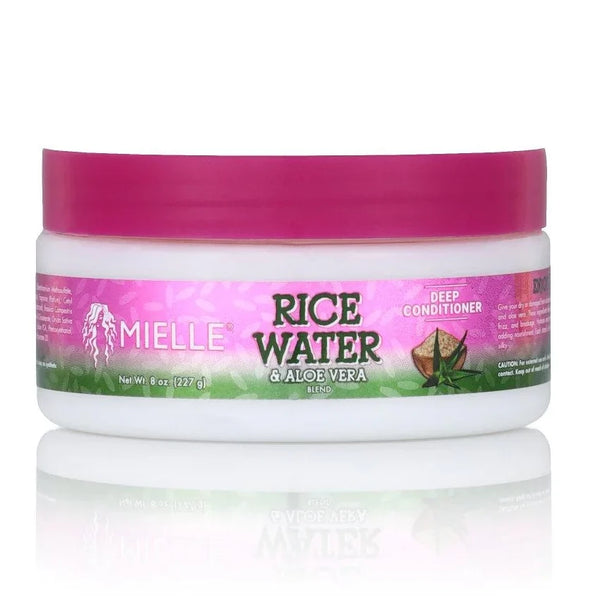 Mielle Rice Water & Aloe Deep Conditioner — 8 oz