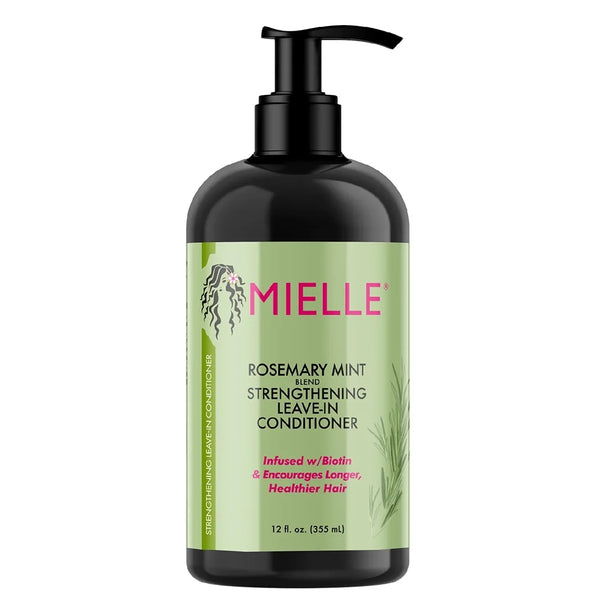 Mielle Rosemary Mint Strengthening Leave-In Conditioner — 12 oz