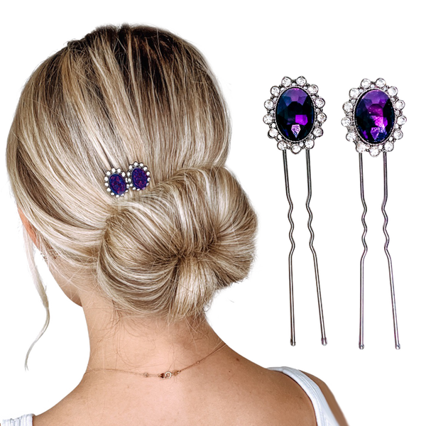 PONY-O Bun Pinz Decorative Hair Pins — Pack of 2