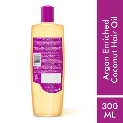 Parachute Advansed Argan-Enriched Coconut Hair Oil — 200 ml