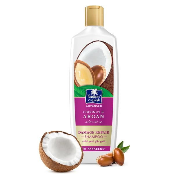 Parachute Advansed Coconut & Argan Damage Repair Shampoo — 340 ml