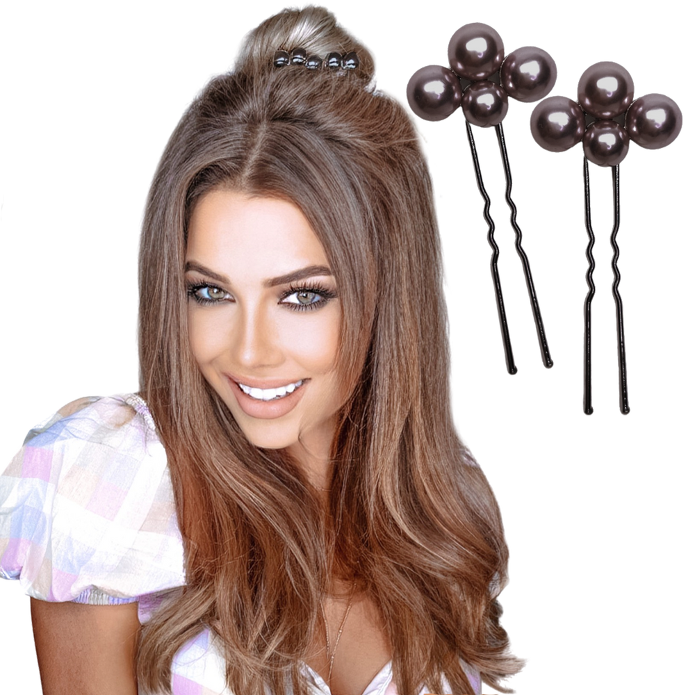 PONY-O Bun Pinz Decorative Hair Pins — Pack of 2