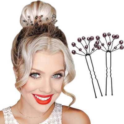 PONY-O Bun Pinz Decorative Hair Pins — Pack of 2