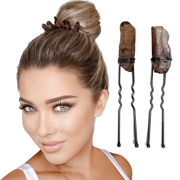 PONY-O Bun Pinz Decorative Hair Pins — Pack of 2