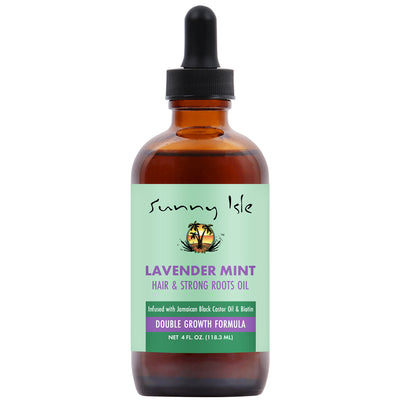 Sunny Isle Lavender Mint Hair & Strong Roots Oil — 118.3 ml