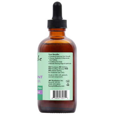 Sunny Isle Lavender Mint Hair & Strong Roots Oil — 118.3 ml
