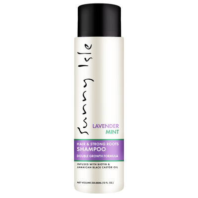 Sunny Isle Lavender Mint Hair & Strong Roots Shampoo Cleanses hair and scalp — 354.88 ml
