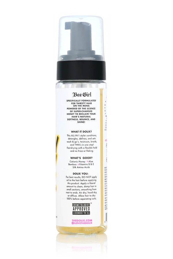 The Doux Crazy Sexy Curl Honey Setting Foam 7oz All-in-1 Styling Mousse — 7 oz