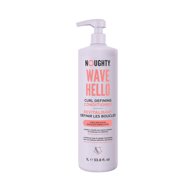 Noughty Wave Hello conditioner 1 Litre — one of two products included in this duo