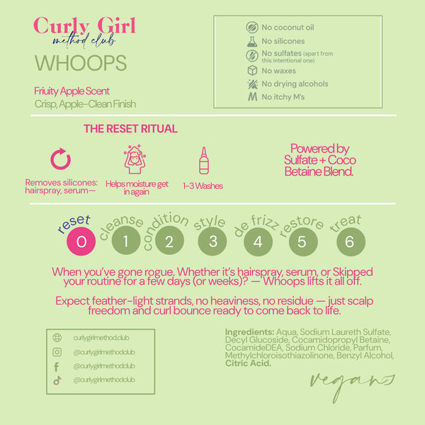 Whoops Reset Shampoo – 30ml