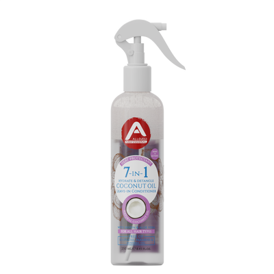 Allored Professional 7-in-1 Coconut Oil Leave-In Conditioner for All Hair Types — 250 ml