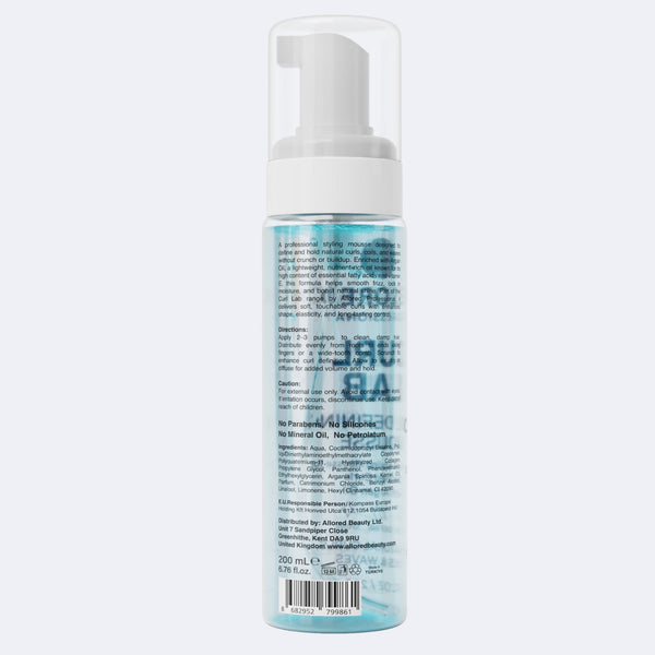 Allored Professional Curl Lab Curl Defining Mousse for Curls, Coils & Waves — 200 ml