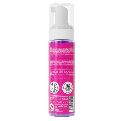 Allored Professional Jamaican Black Castor Oil & Rosemary Foaming Mousse with Lightweight Hold for Curly, Coily & Wavy Hair — 200 ml