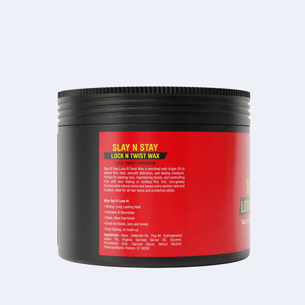 Allored Professional Slay N Stay Lock N Twist Wax with Argan Oil Firm Hold — 500 ml