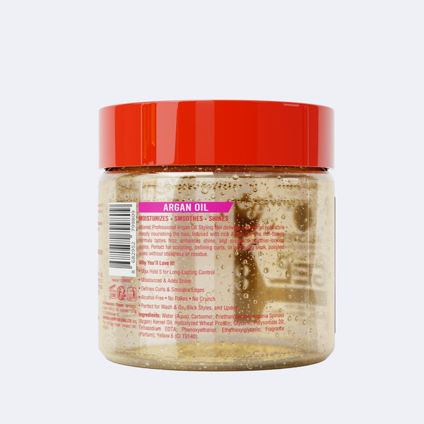 Allored Professional Styling Gel with Argan Oil Max Hold — 473 ml