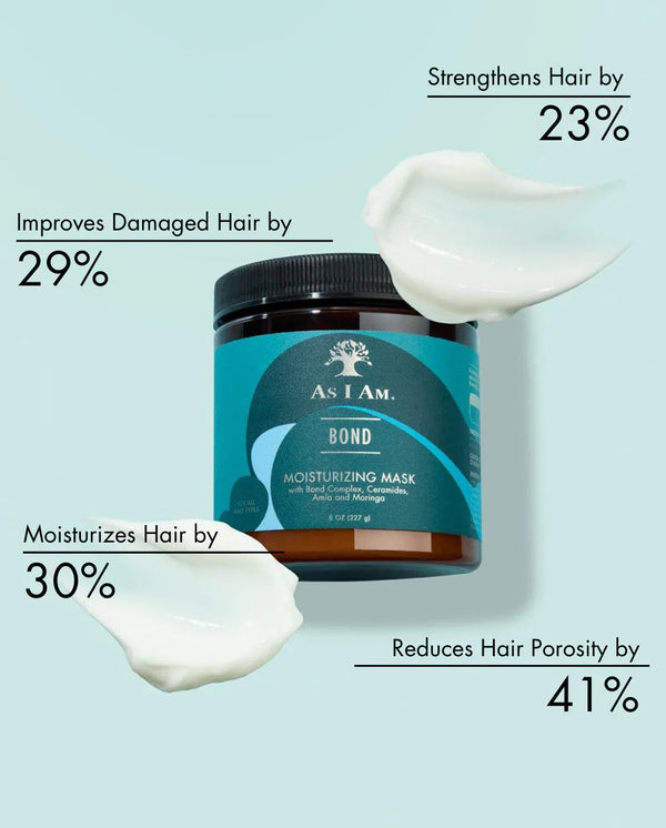 As I Am Bond Moisturizing Mask Intensive Moisture for Damaged Hair — 227 g
