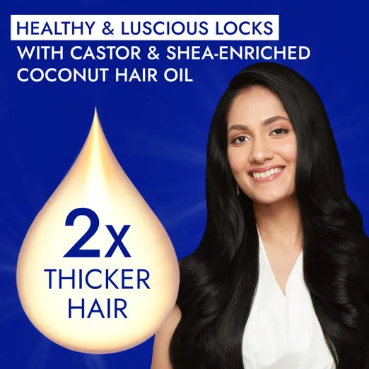 Parachute Advansed Castor & Shea-Enriched Coconut Hair Oil — 200 ml