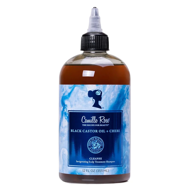 Camille Rose Black Castor Oil + Chebe Scalp Treatment Shampoo — 12 oz