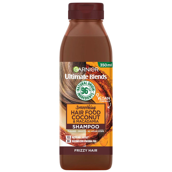 Garnier Hair Food Coconut & Macadamia Shampoo, Nourishing & Smoothing — 350 ml
