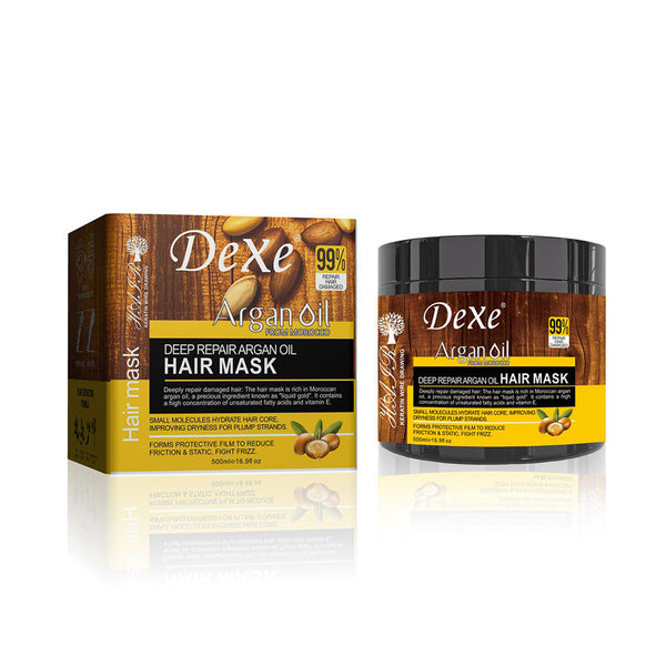 Dexe Deep Repair Argan Oil Hair Mask for Damaged Hair