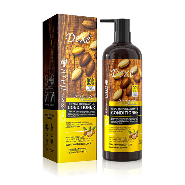 Dexe Silky Smooth Argan Oil Conditioner — 900 ml