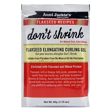Aunt Jackie's Flaxseed Don’t Shrink Elongating Curling Gel — 50 g